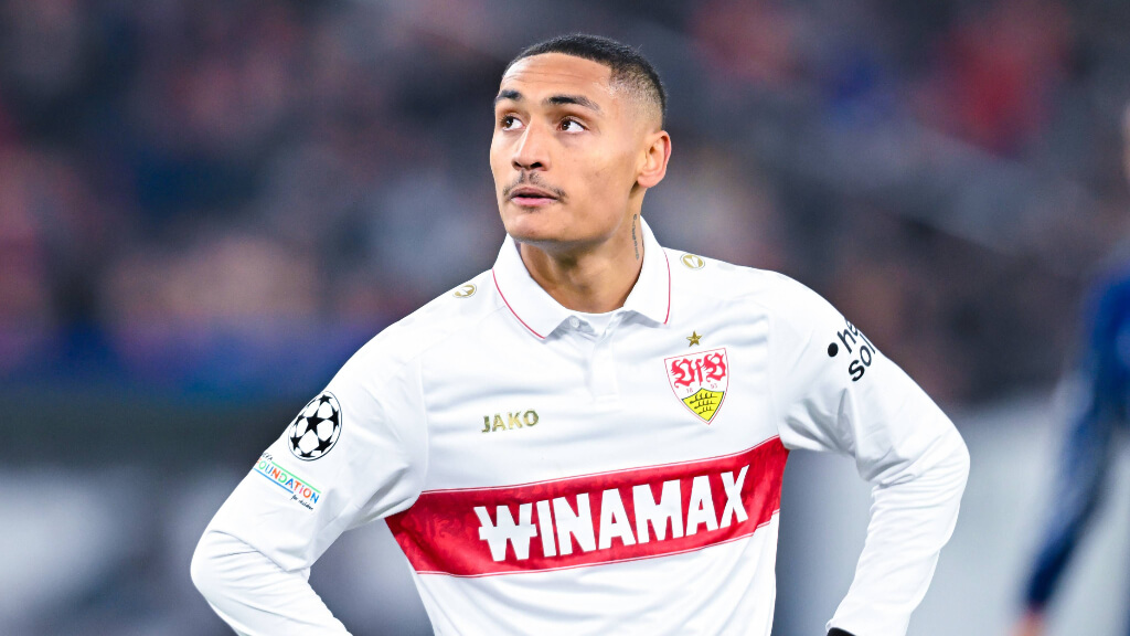 Enzo Millot durante un partido con el Stuttgart (Fuente: Cordon Press)