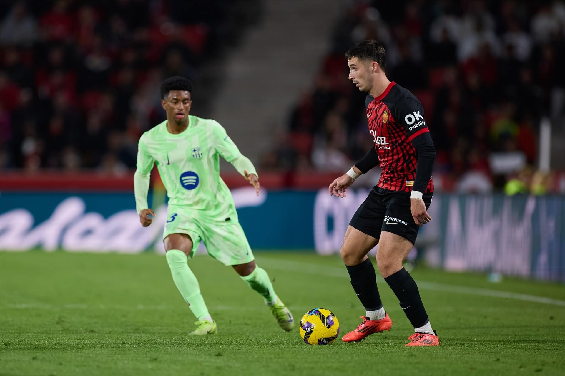 Valery Fernández, en un partido del Girona (FOTO: Europa Press).