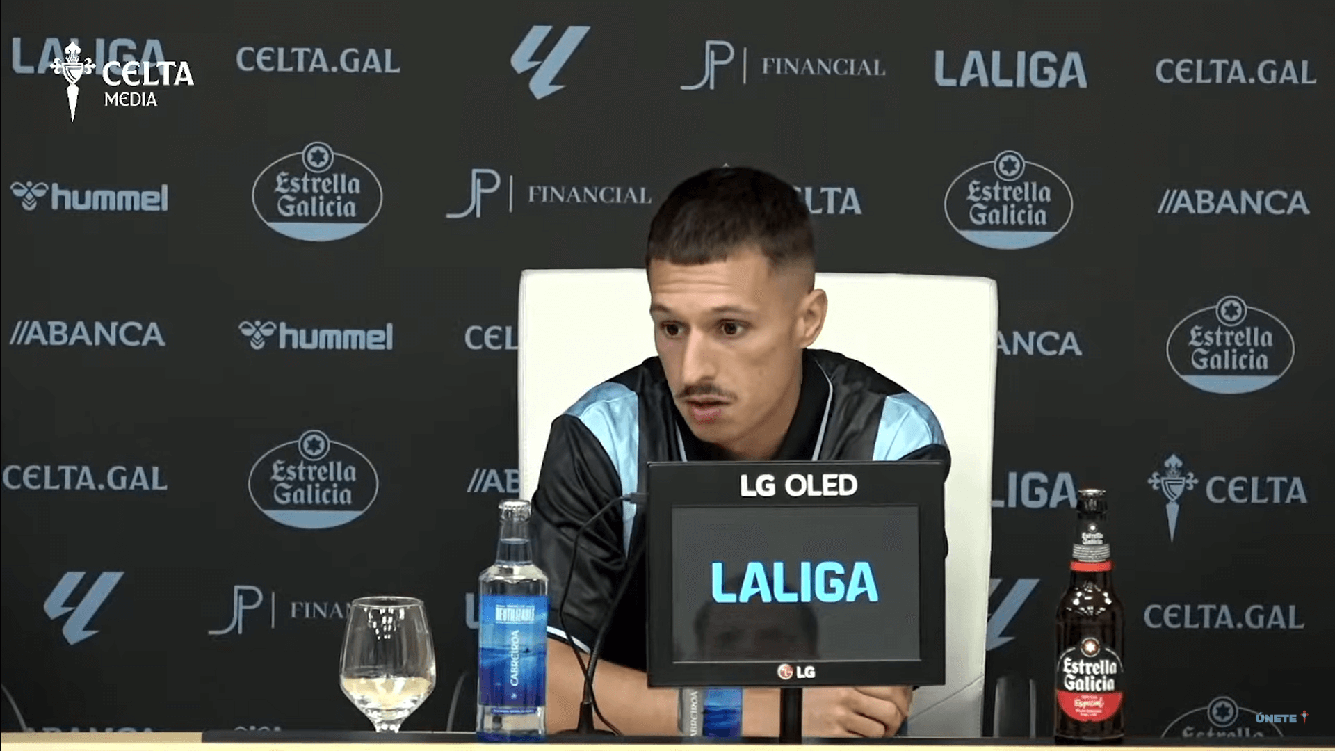Bryan Zaragoza, presentado como nuevo jugador del Celta (FOTO: Celta).