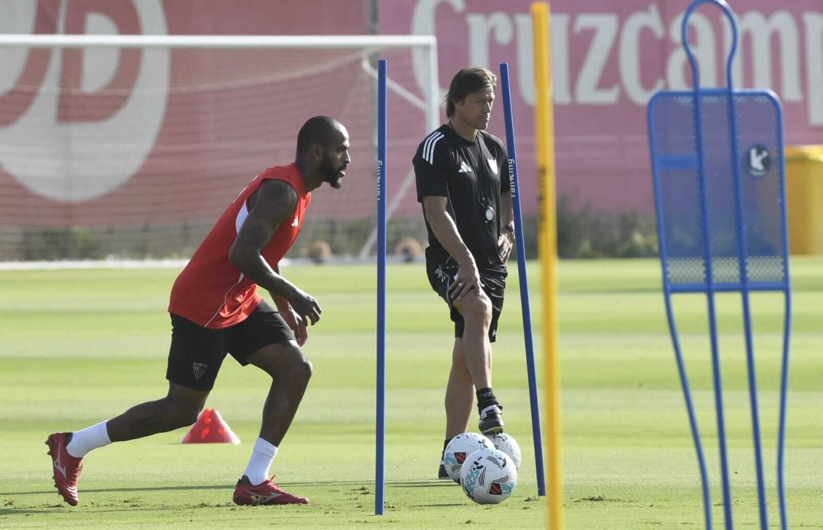 Marcao, en la sesión del viernes (Foto: Kiko Hurtado).