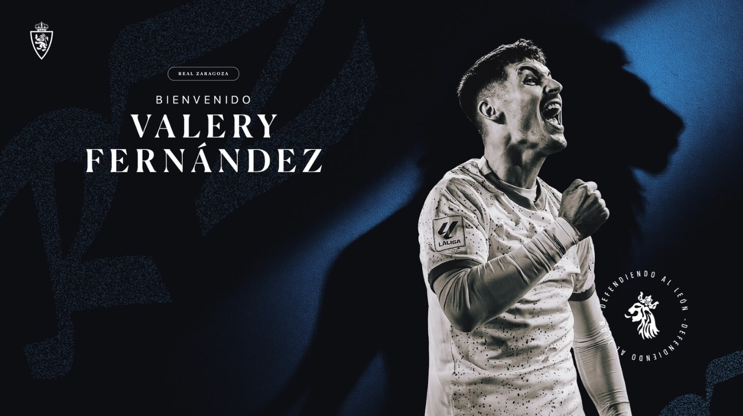 Valery Fernández, nuevo jugador del Real Zaragoza (Foto: Real Zaragoza).