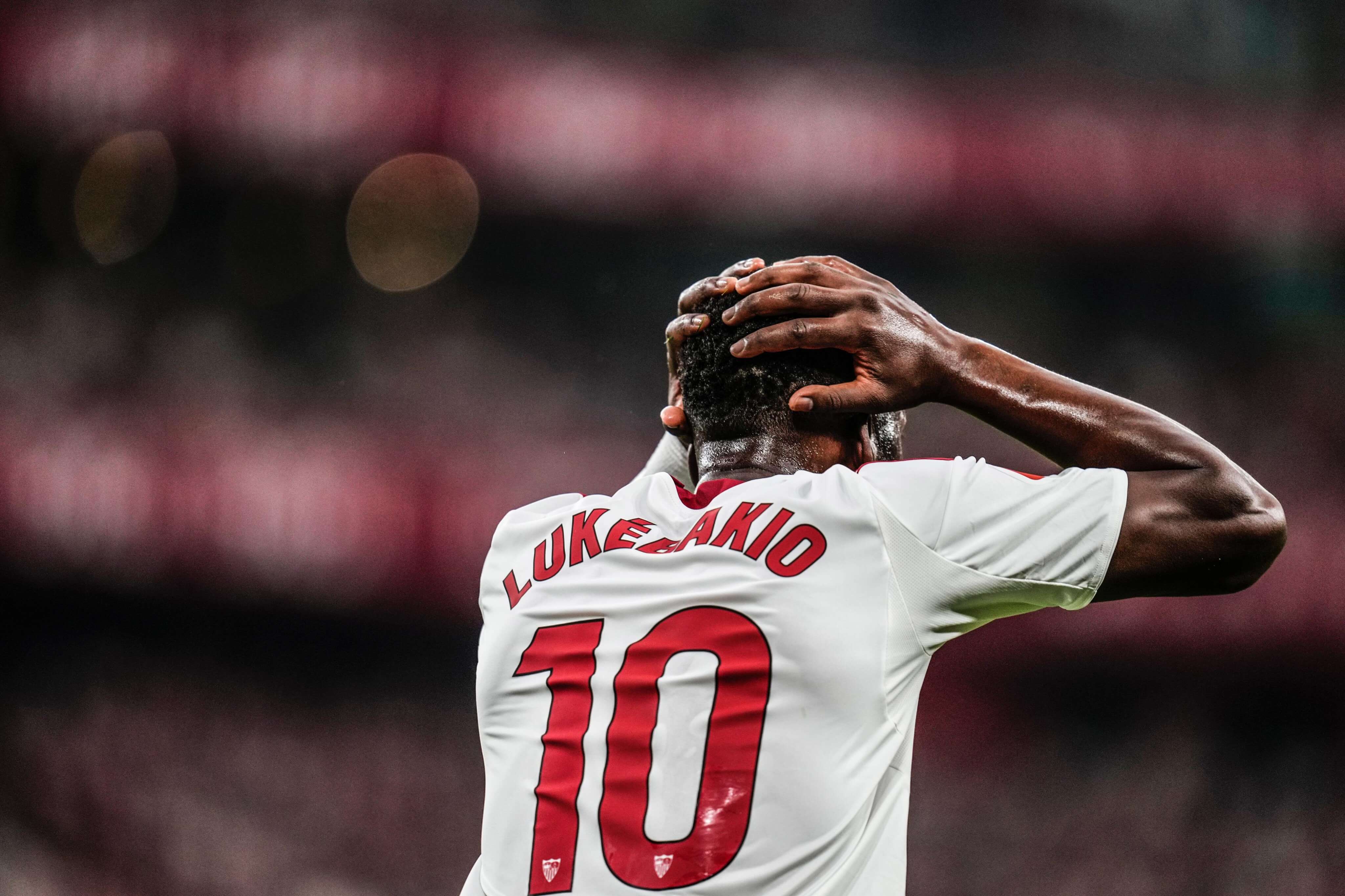 Lukebakio, en el Athletic-Sevilla (Foto: Sevilla FC).