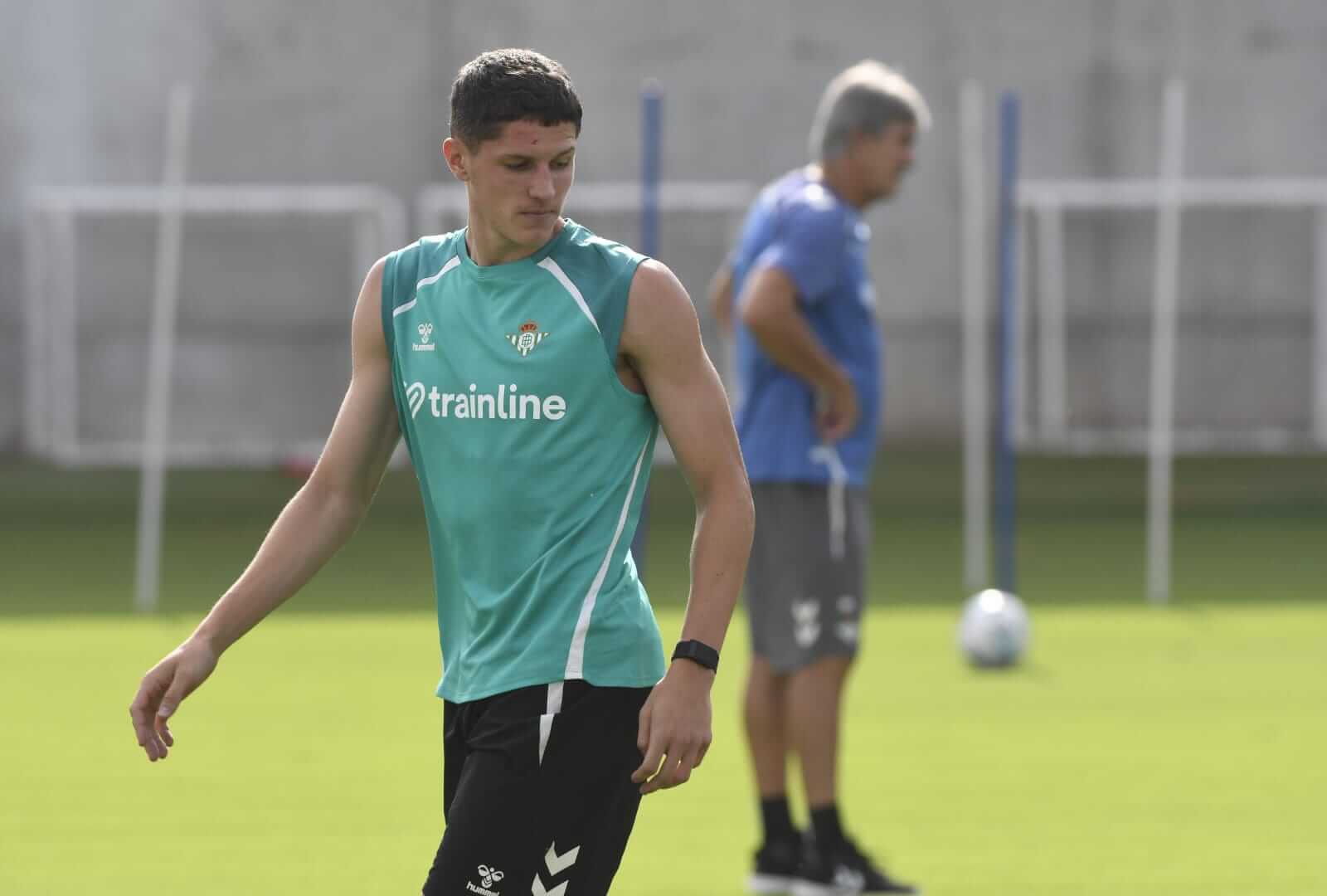 Altimira, en el entrenamiento (Foto: Kiko Hurtado)