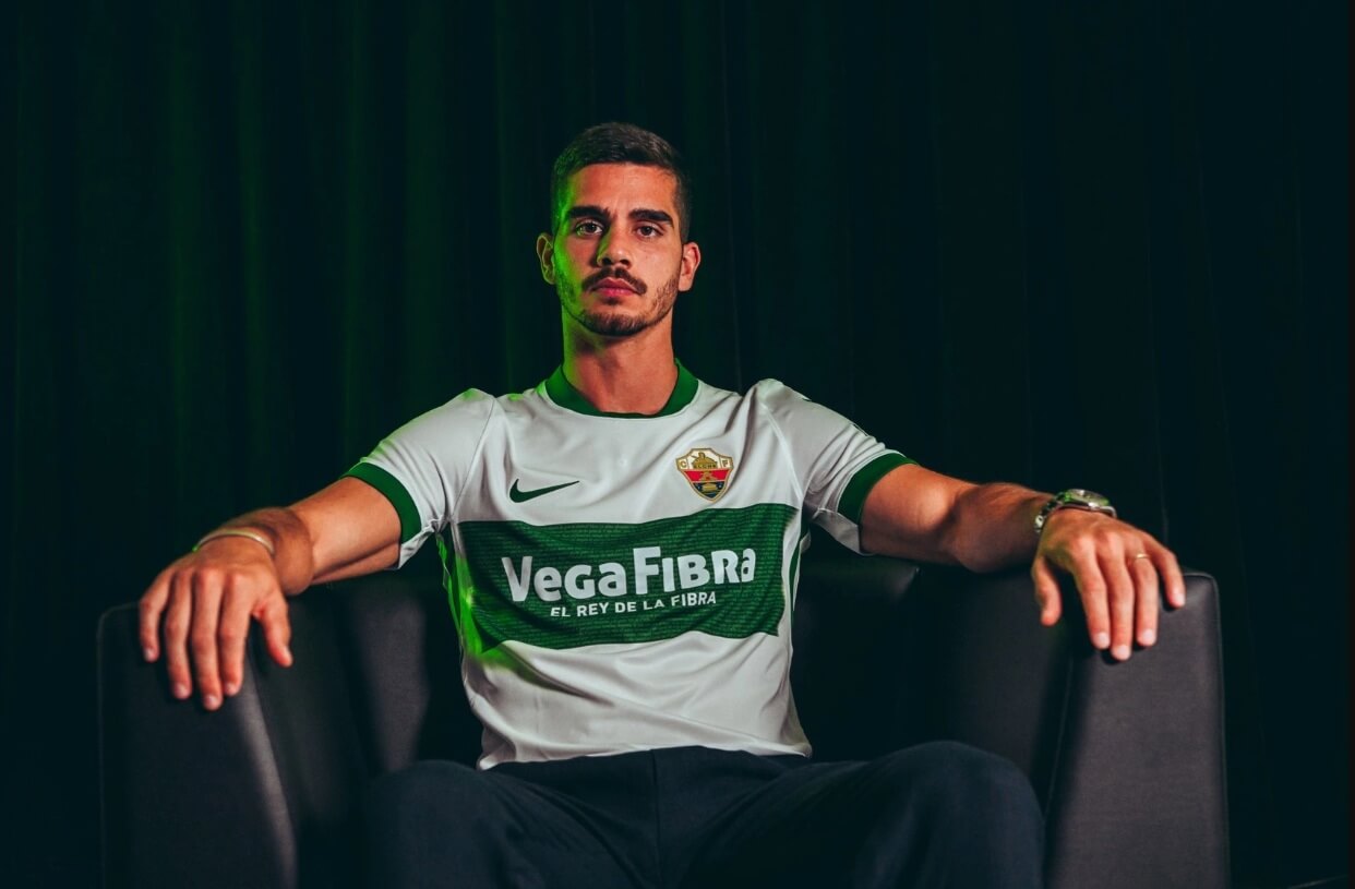André Silva, nuevo jugador del Elche (Foto: Elche).