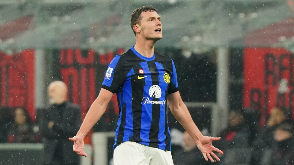 Benjamin Pavard celebrando un gol con el Inter de Milán (Europa Press)