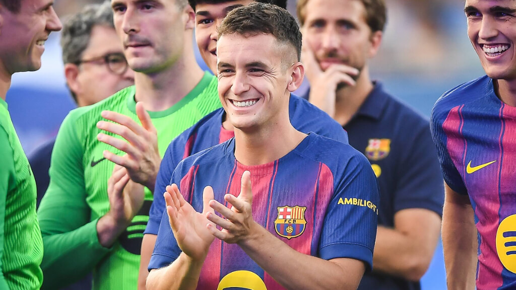 Marc Casadó en la temporada del FC Barcelona (Cordon Press)