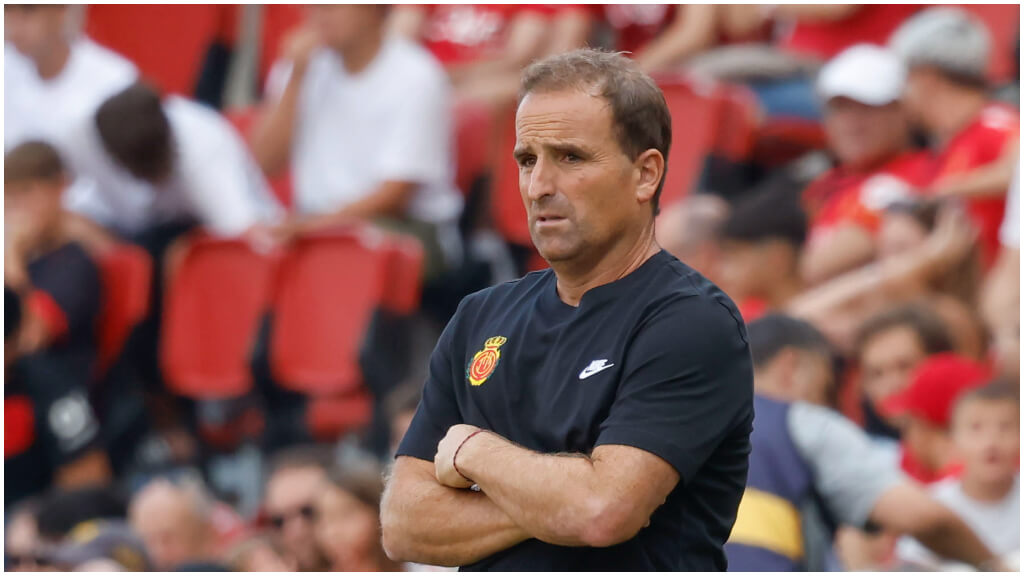 Jagoba Arrasate, entrenador del RCD Mallorca. (EFE)
