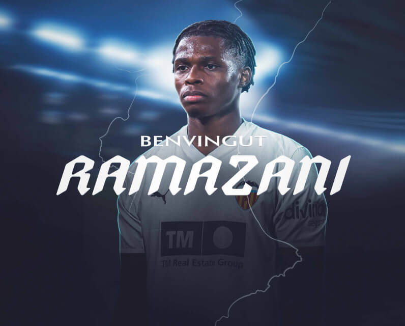 Largie Ramazani firma con el Valencia CF