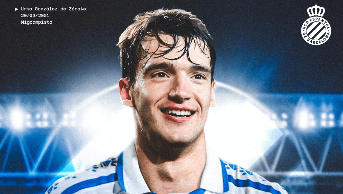 Urko González, nuevo jugador del Espanyol (Foto: RCDE).
