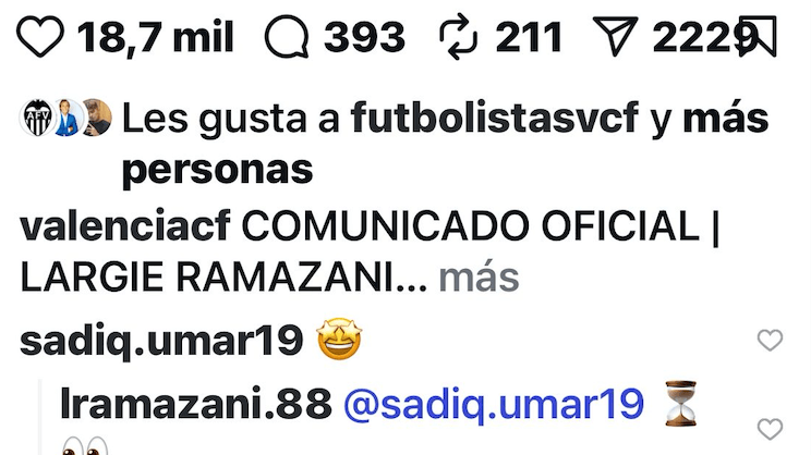 El guiño de Umar Sadiq