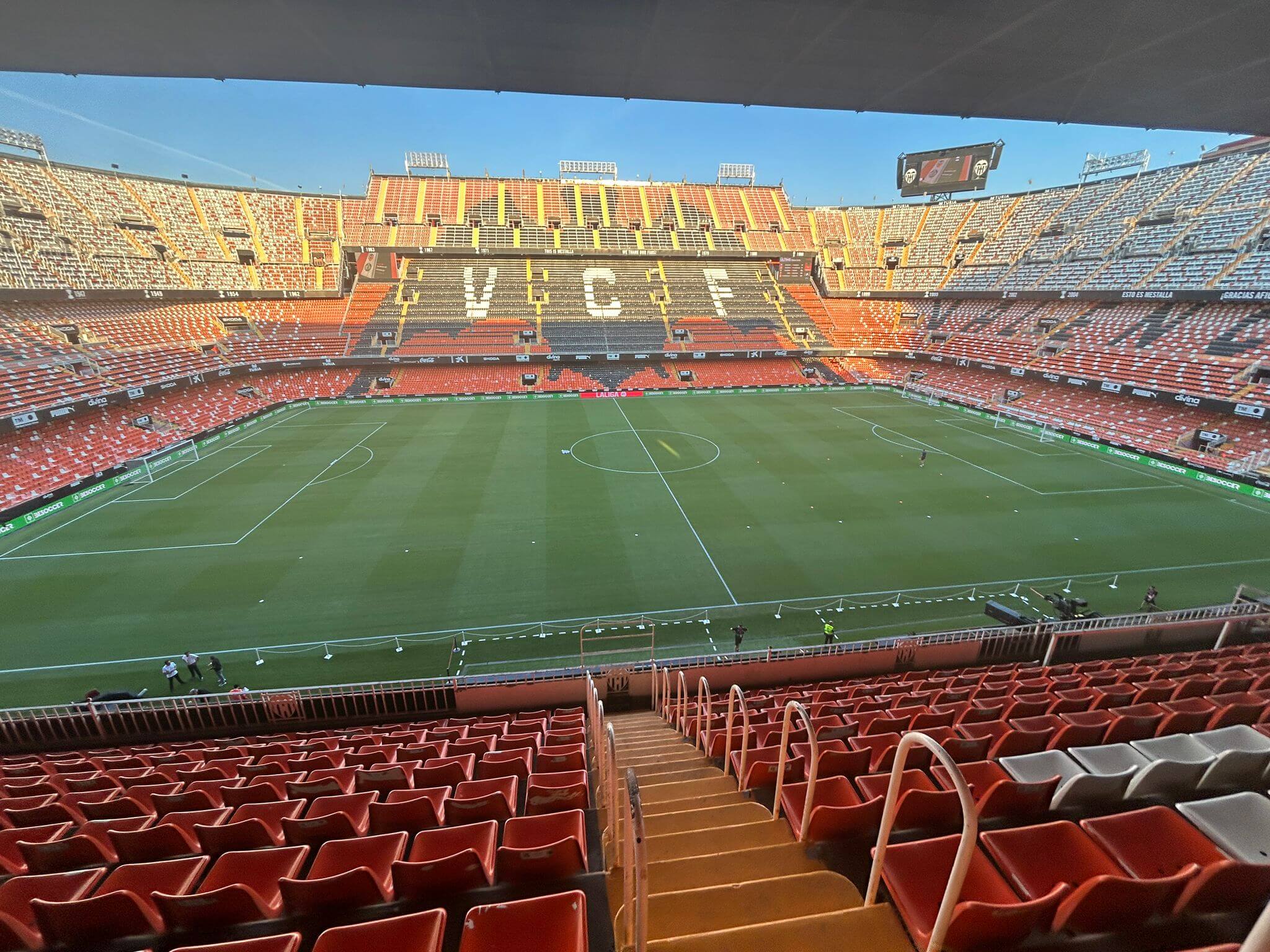 Mestalla vacío