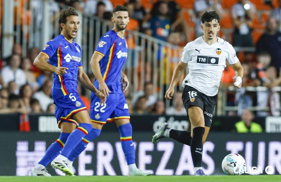 Valencia-Getafe (Foto: LALIGA)