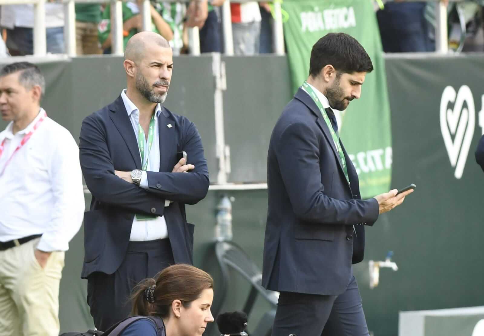 Manu Fajardo y Álvaro Ladrón, en La Cartuja (Foto: Kiko Hurtado)