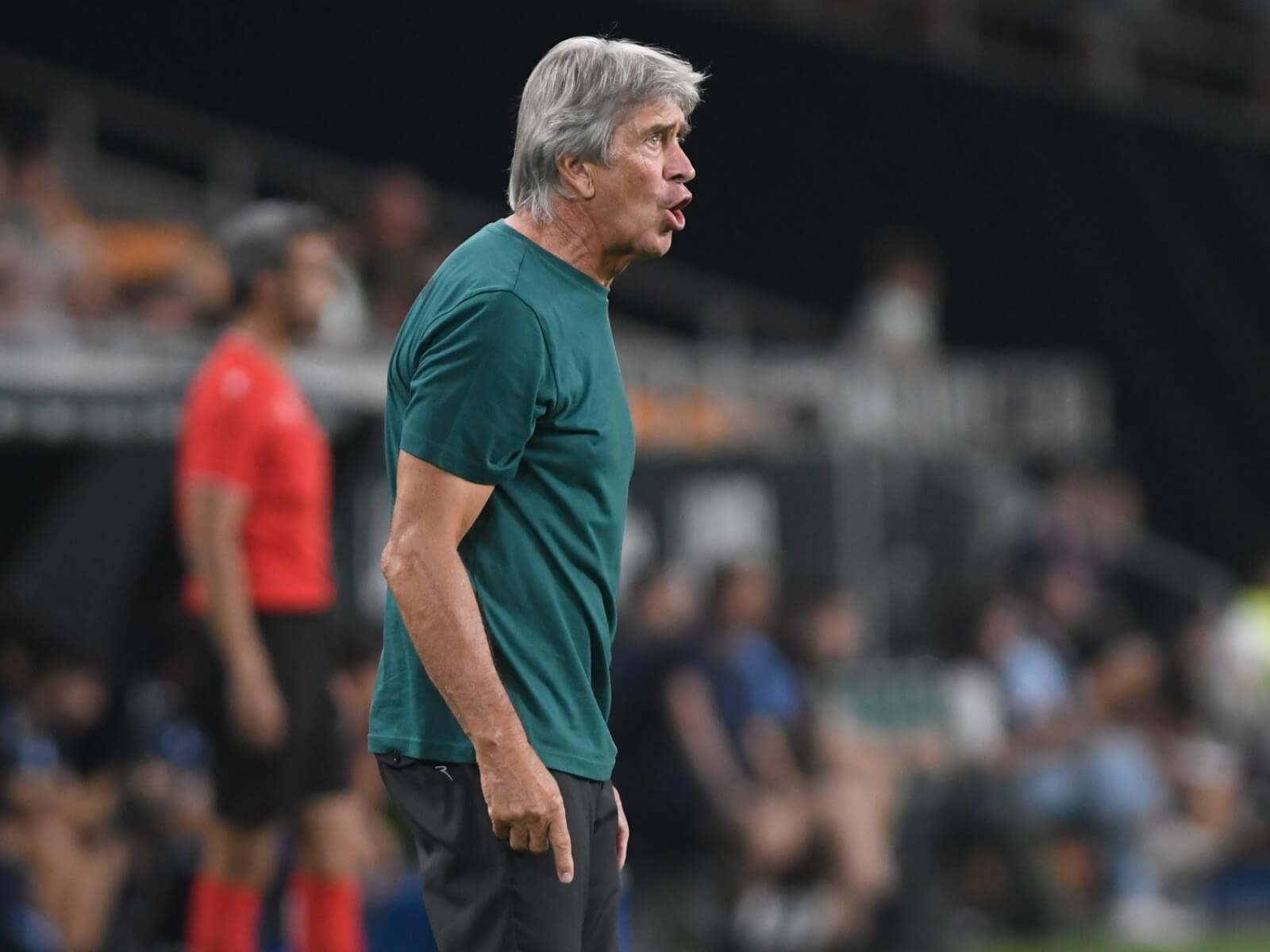 Pellegrini, en el Betis-Real Sociedad (Foto: Kiko Hurtado).