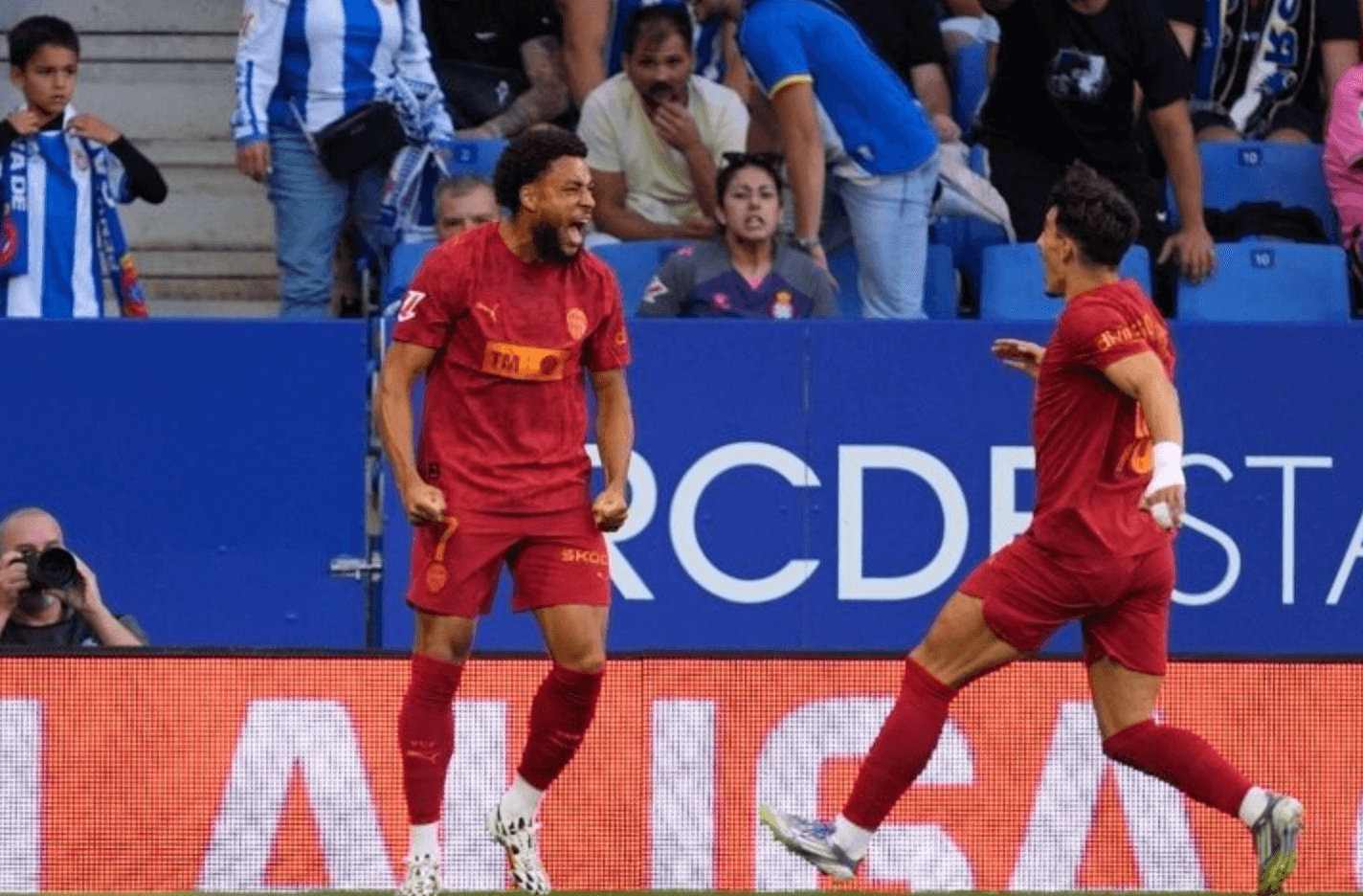Gol de Danjuma ante el Espanyol (Foto: LALIGA)