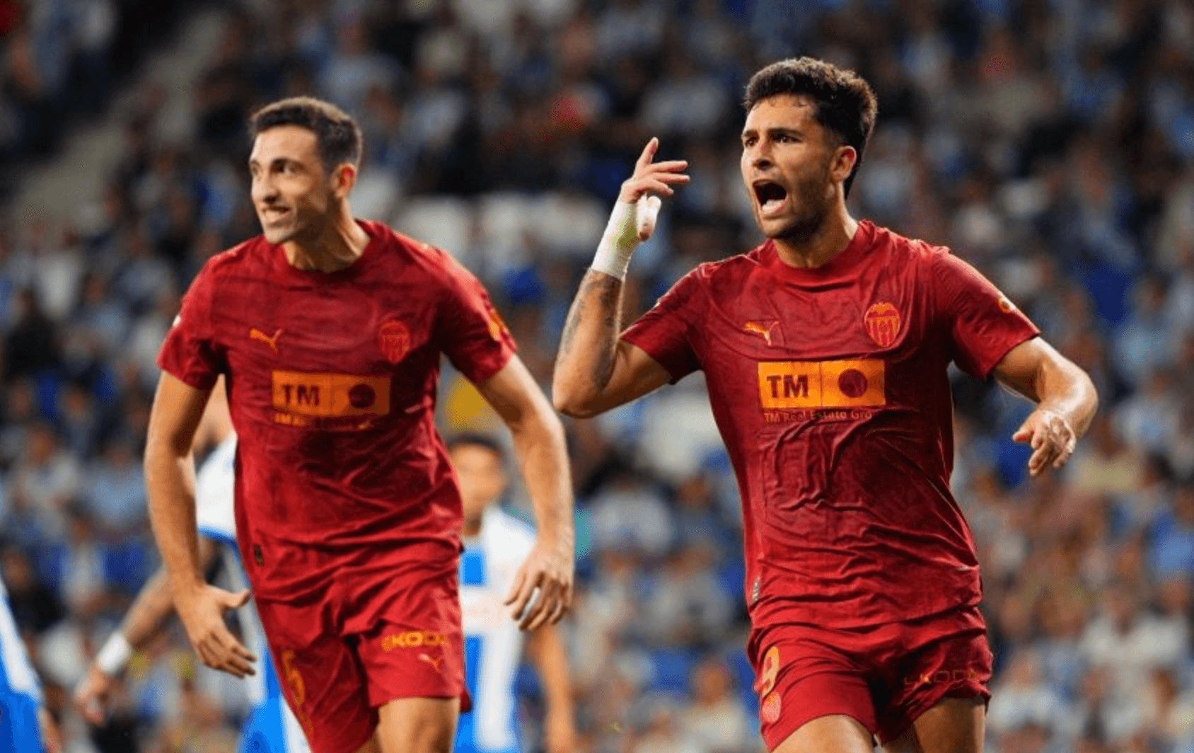 Gol de Hugo Duro ante el Espanyol (Foto: LALIGA)