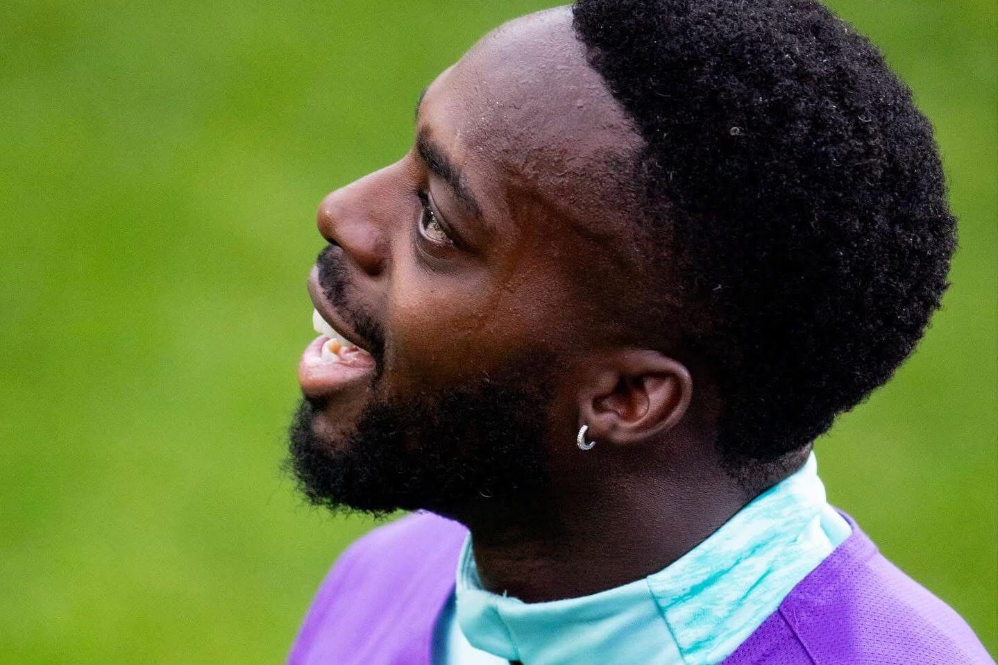 Iñaki Williams en un entrenamiento en Lezama (Foto: Athletic Club).