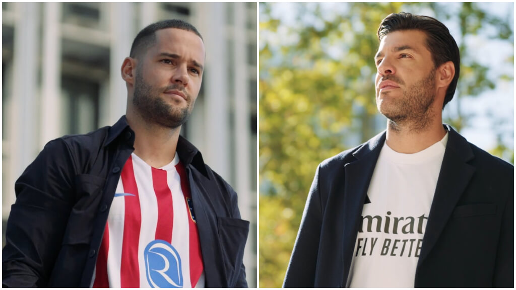Mario Suárez y Miguel Torres hablan del próximo Atlético-Real Madrid.