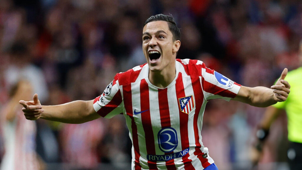 Raspadori celebra un gol ante el Frankfurt (Redes sociales)