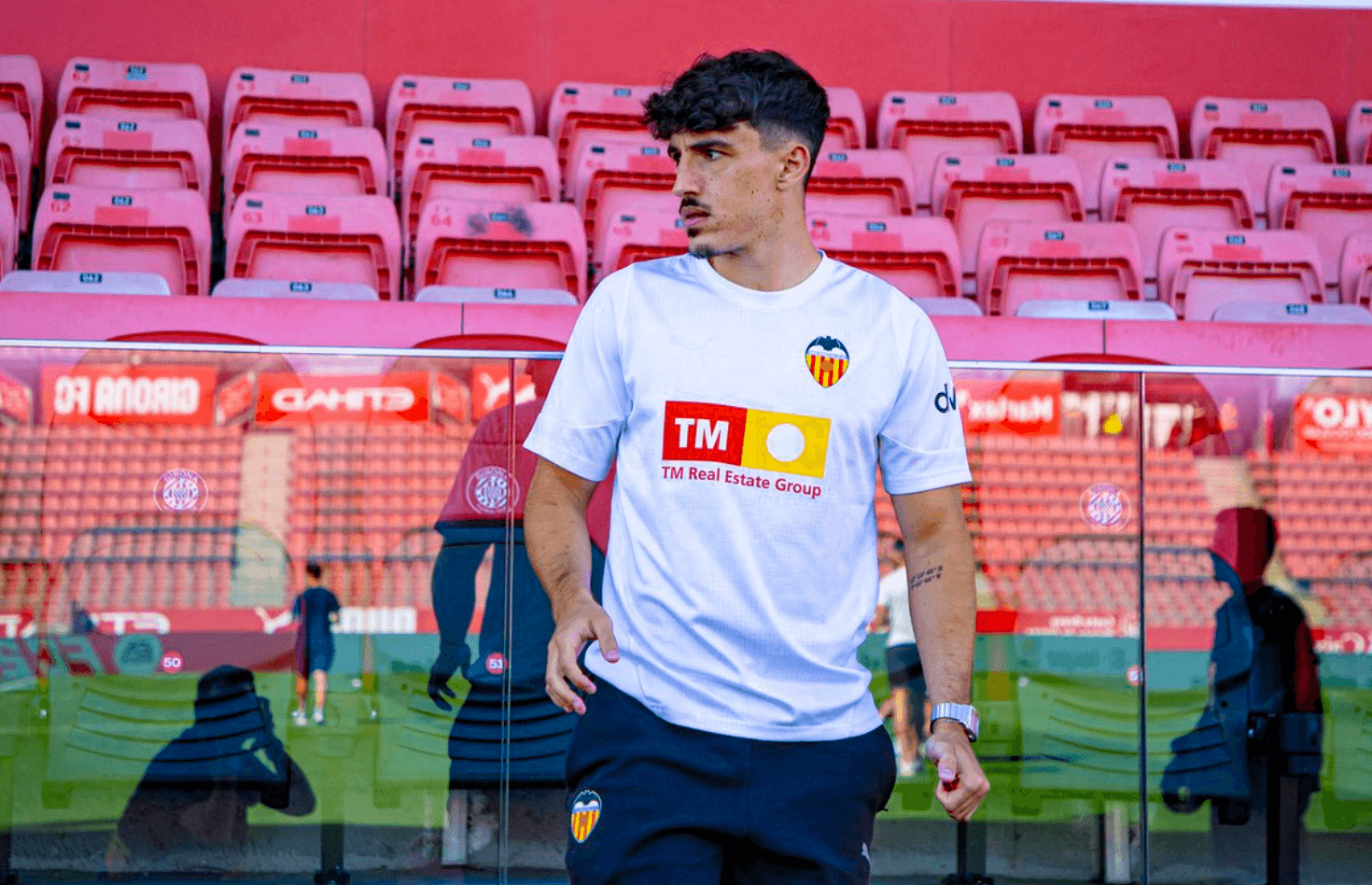 Diego López en Girona (Foto: Valencia CF)