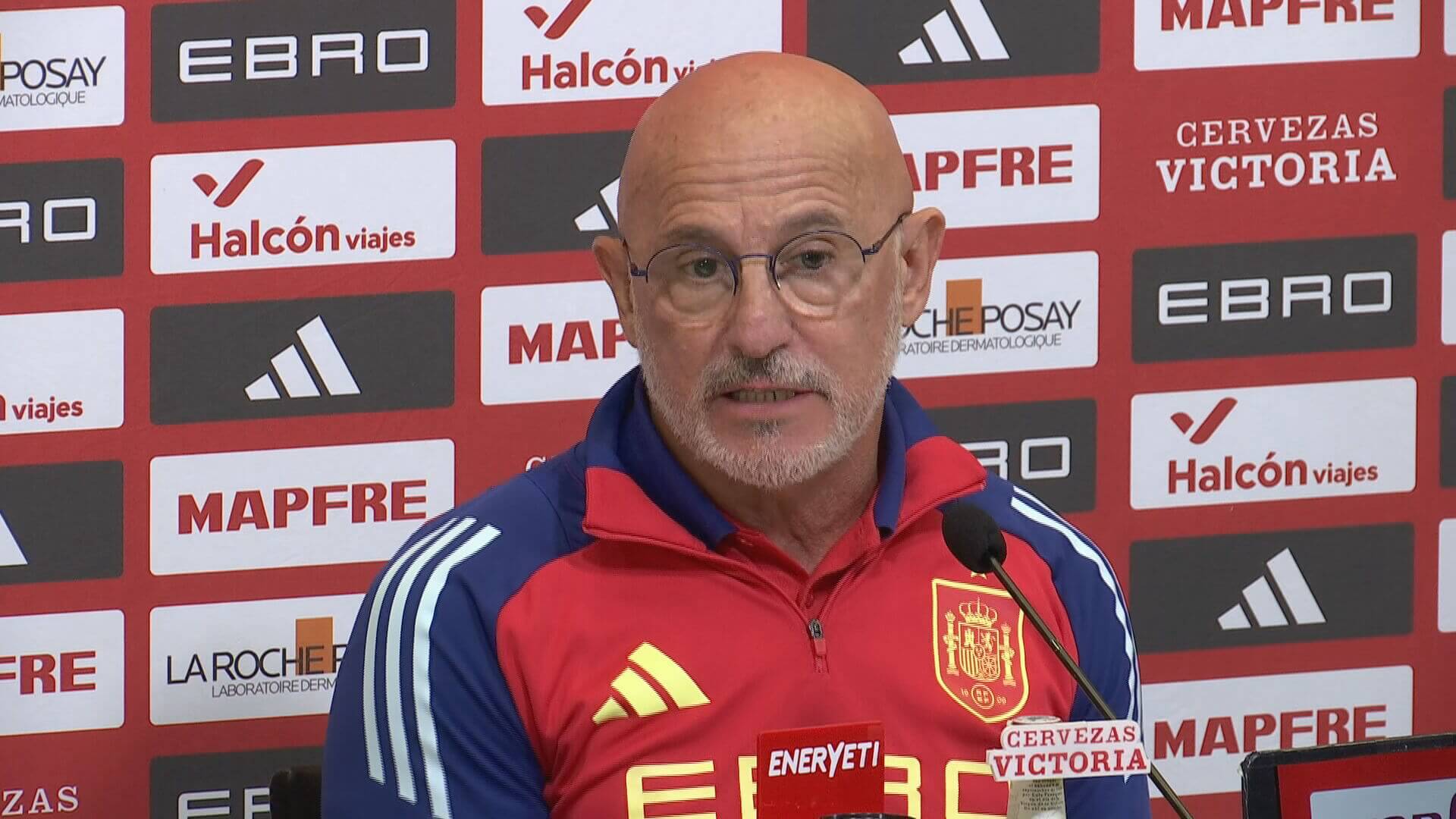 Luis de la Fuente, en rueda de prensa (Foto: ElDesmarque)