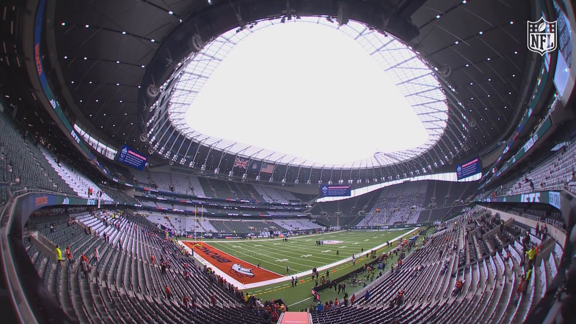 Tottemham Hotspur Stadium, en directo de la NFL. 