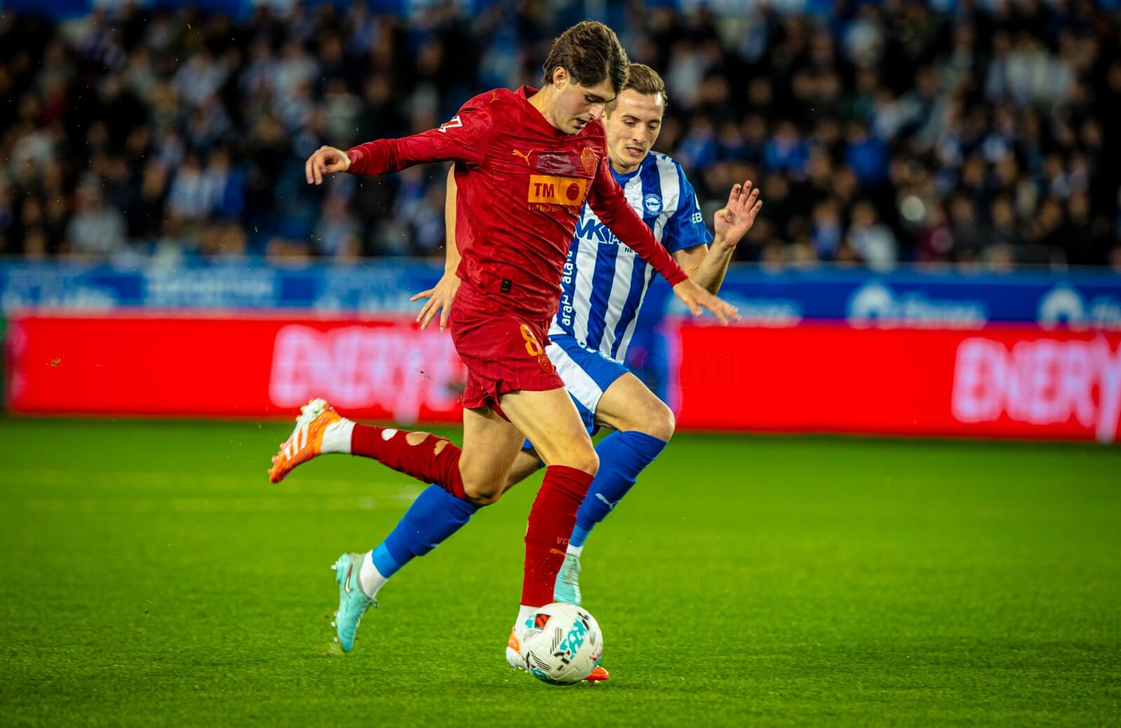 Javi Guerra en Vitoria (Foto: Valencia CF)
