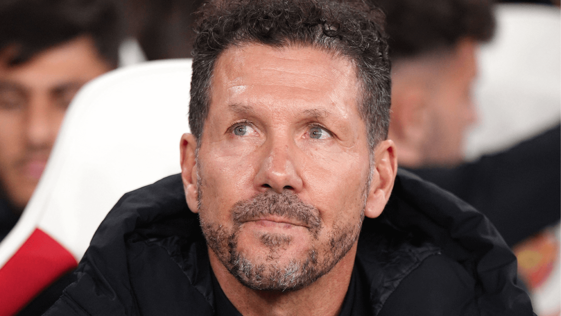 Diego Pablo Simeone, en el Arsenal-Atlético (Foto: Cordon Press).