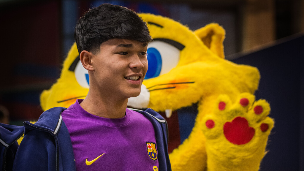 Dro Fernández, jugador del Barça (Redes Sociales)