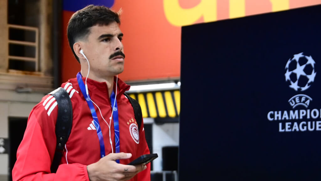 Dami García, jugador del Olympiacos (Redes Sociales)