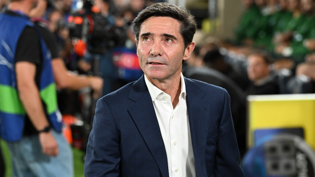 Marcelino García Toral en el Villarreal - City (Foto: EFE)