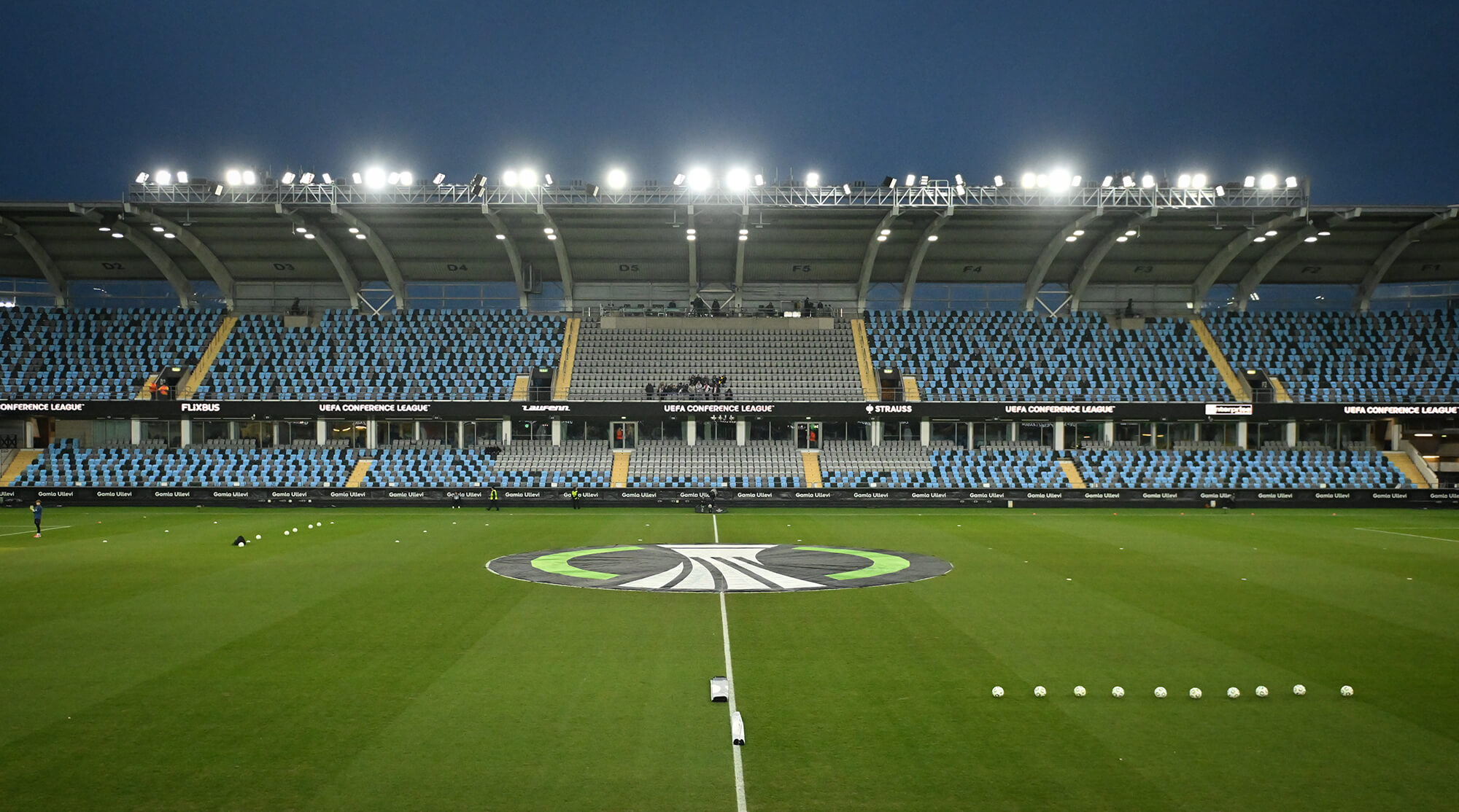 El Estadio Gamla Ullevi para la Conference League (Rayo Vallecano)