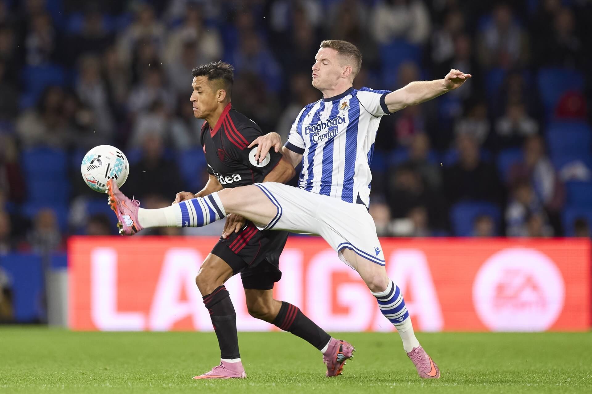 Alexis Sánchez, en el Real Sociedad-Sevilla (Foto: AFP7/Europa Press).
