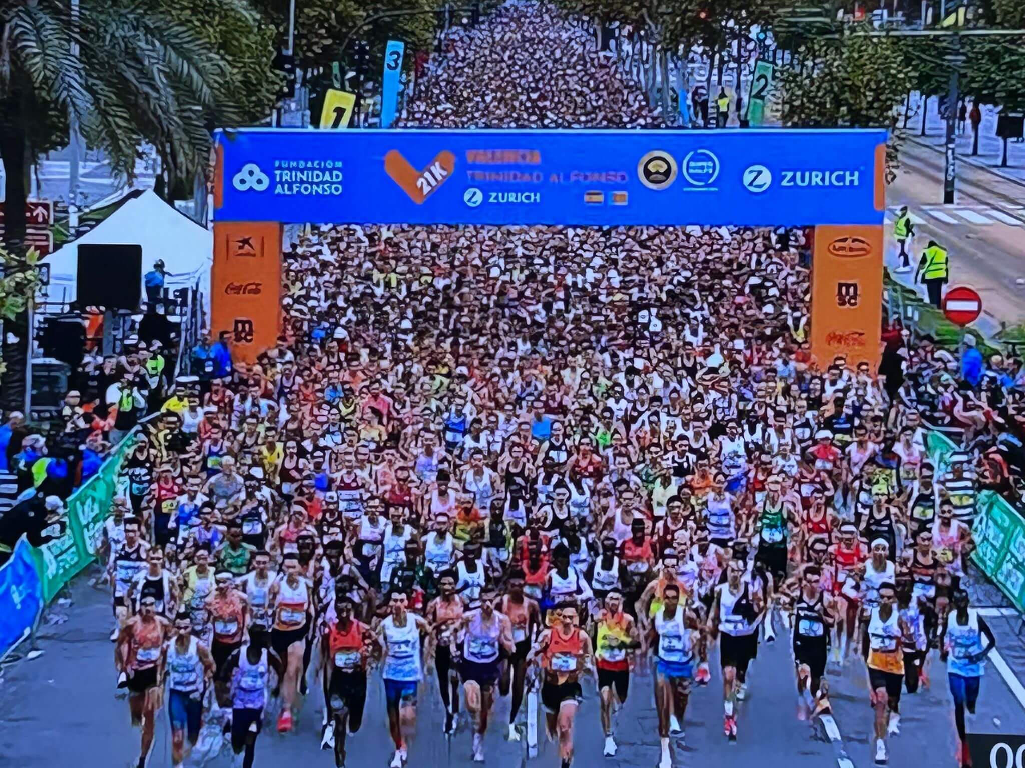 Sale la carrera