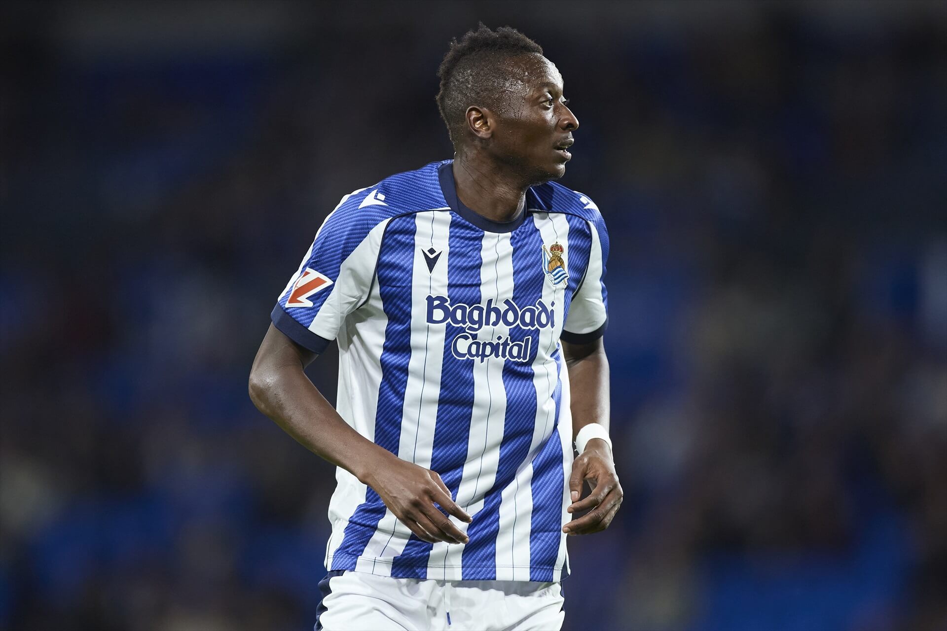 Sadiq Umar, con la Real Sociedad esta temporada (Foto: Europa Press).