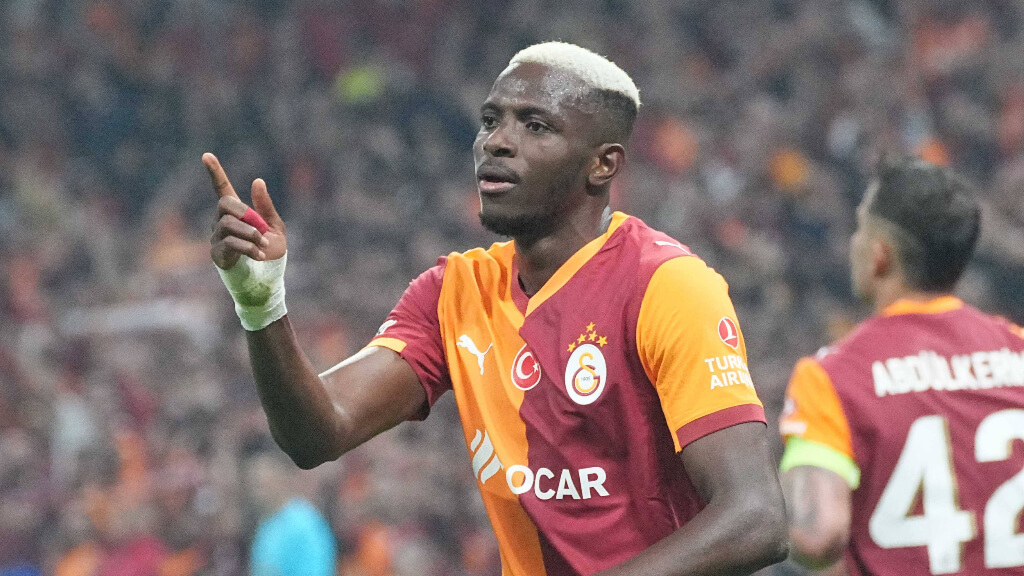 Victor Osimhen durante un partido del Galatasaray (Fuente: Cordon Press)