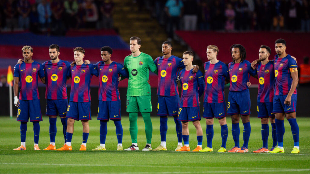 El once del FC Barcelona ante el Elche (EFE)