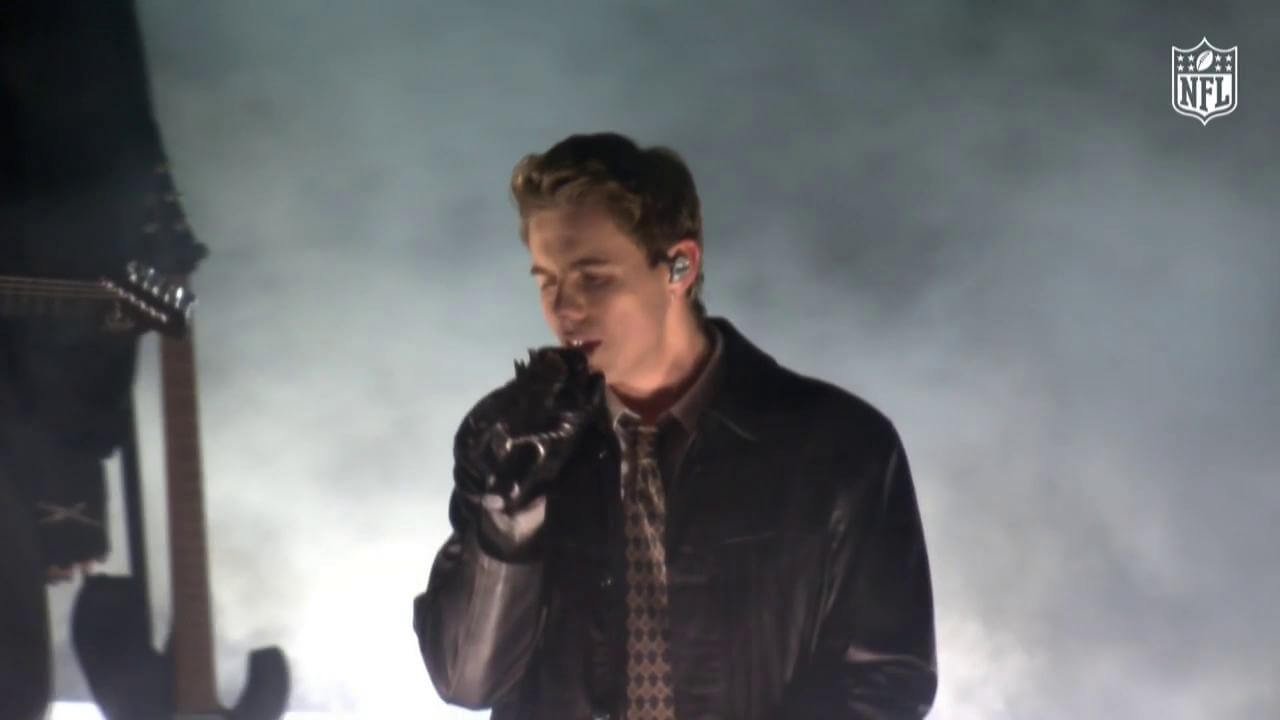 Kid Laroi, en el descanso de Berlín. 