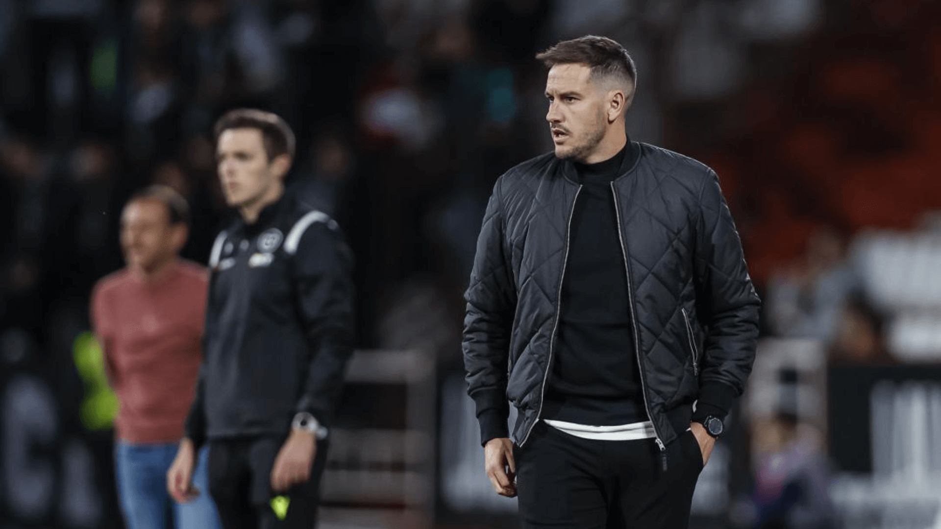 Sergi Guilló, en un partido del Huesca (Foto: LaLiga).