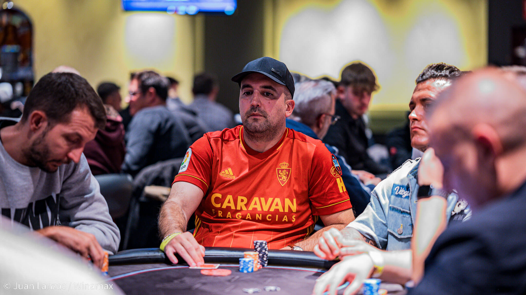 Joaquín Lafoz, en el CNP Winamax de Madrid