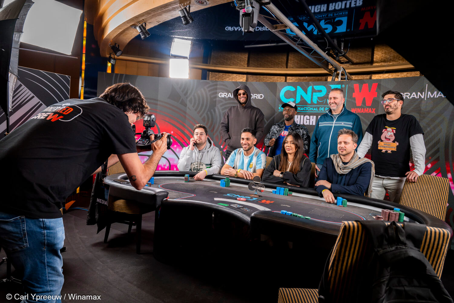 Mesa final en el High Roller