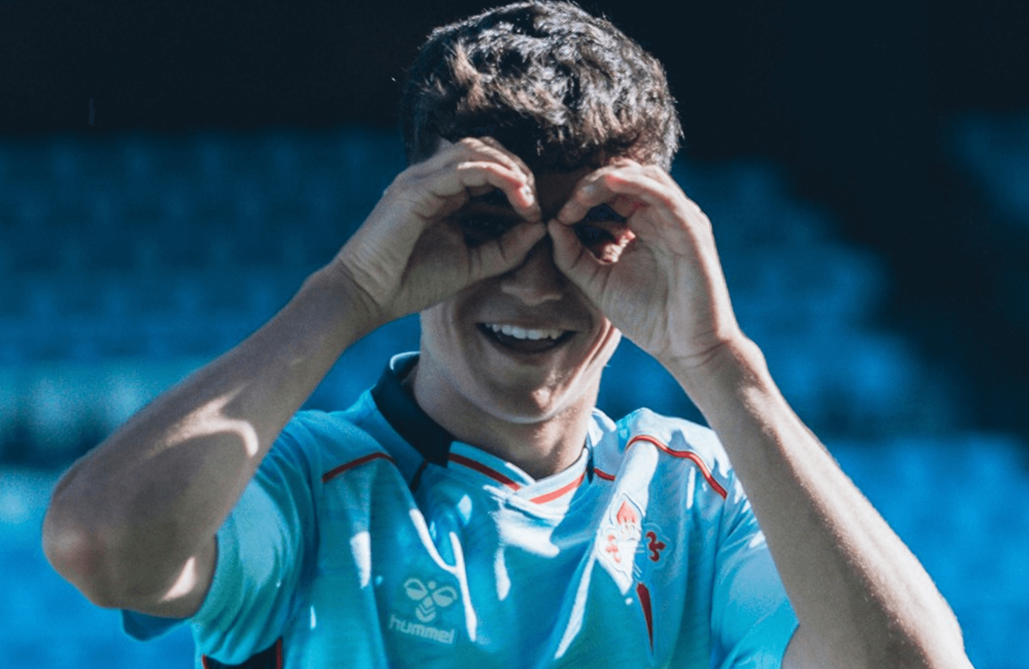 Ángel Arcos con el Fortuna en Balaídos (Foto: Celta).