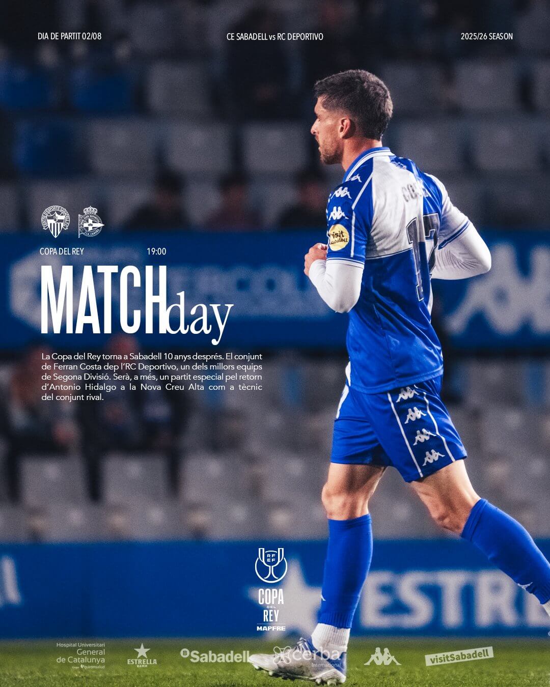 CE Sabadell - RC Deportivo