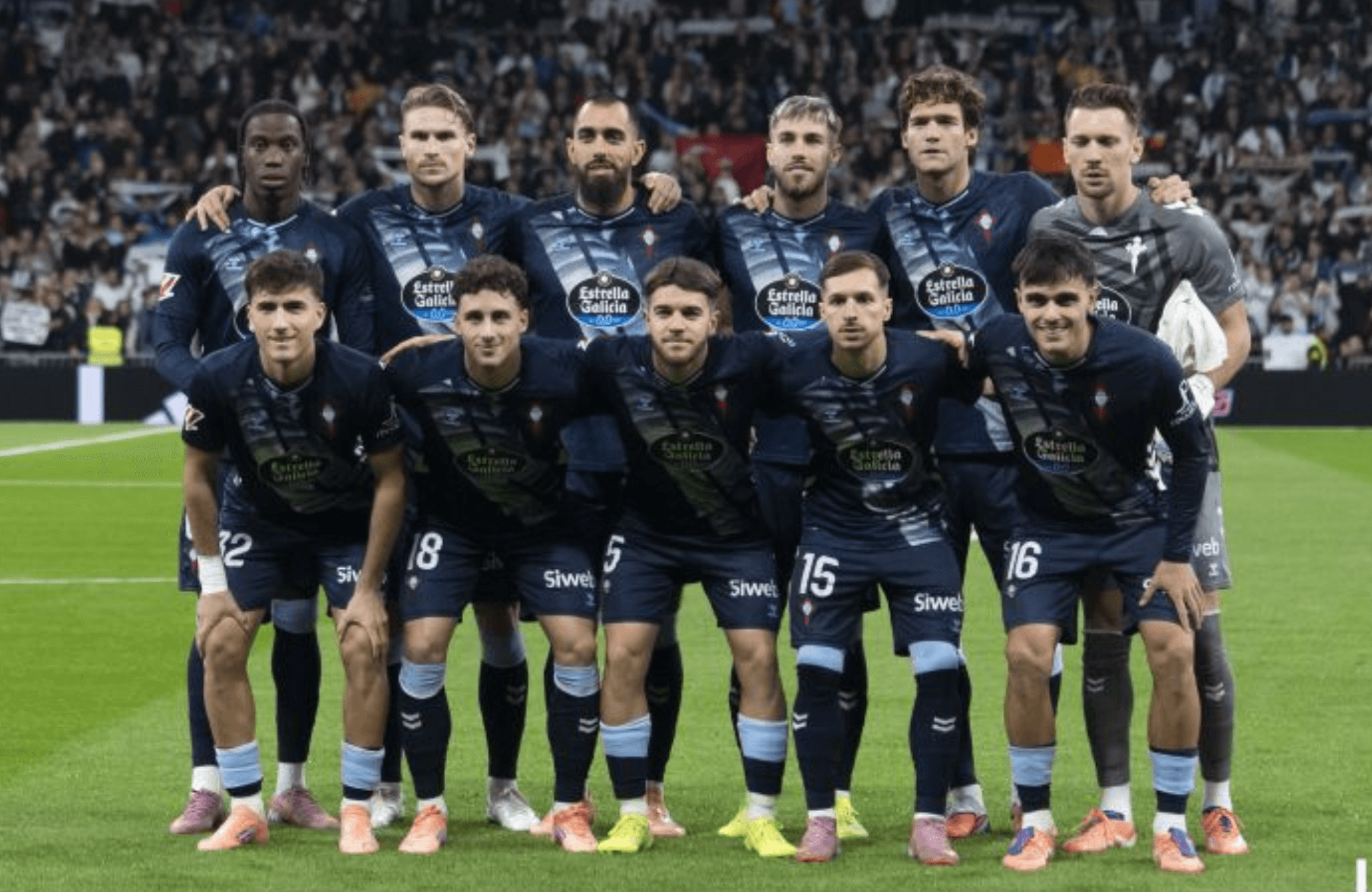 Once titular del Celta (Foto: LaLiga).