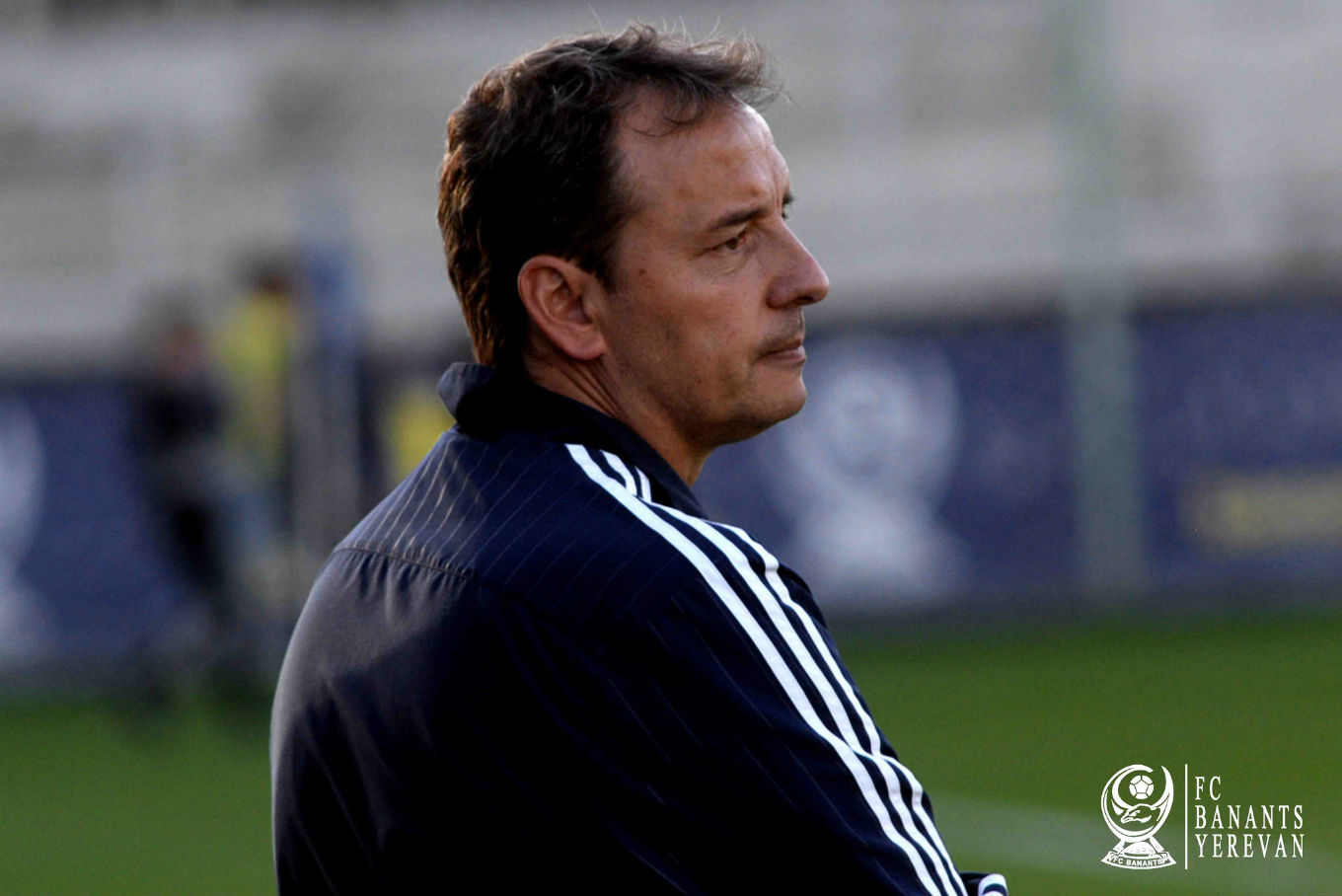 Tito Ramallo, nuevo entrenador del Fabril, en su etapa en el Banants (Foto: Banants).