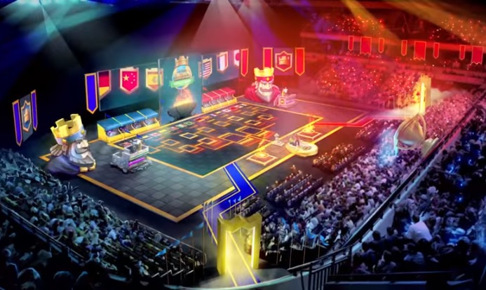 Escenario de Clash Royale - Mweek