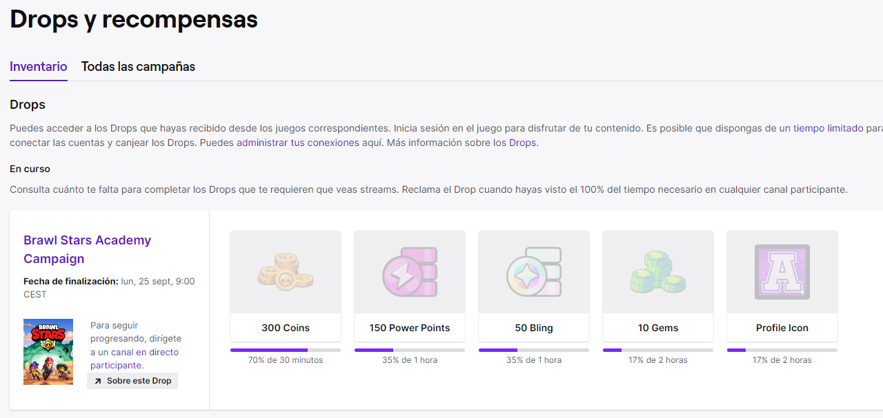 Brawl Stars: dónde poder reclamar las recompensas de Twitch Drops