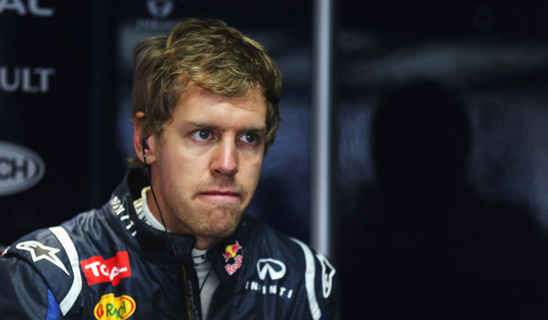 Vettel, decepcionado tras conocer la sanción.