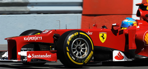 Alonso, en el Gran Premio de Canadá.