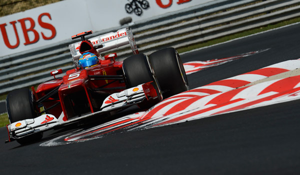 Alonso, en Hungaroring.